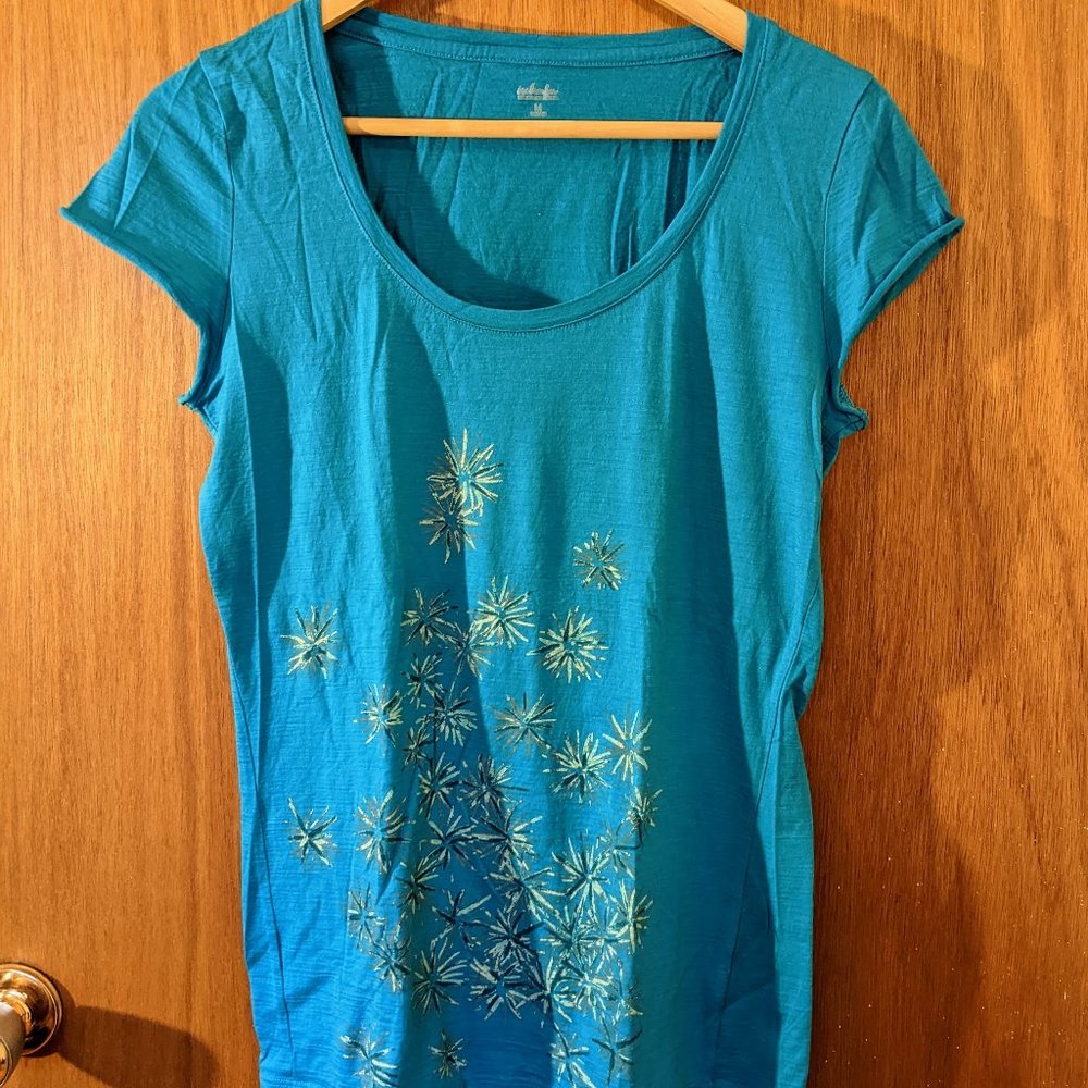 Icebreaker Merino Wool T-shirt Print